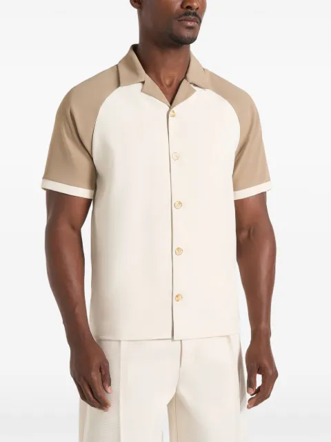 Manière De Voir Salim contrast raglan shirt