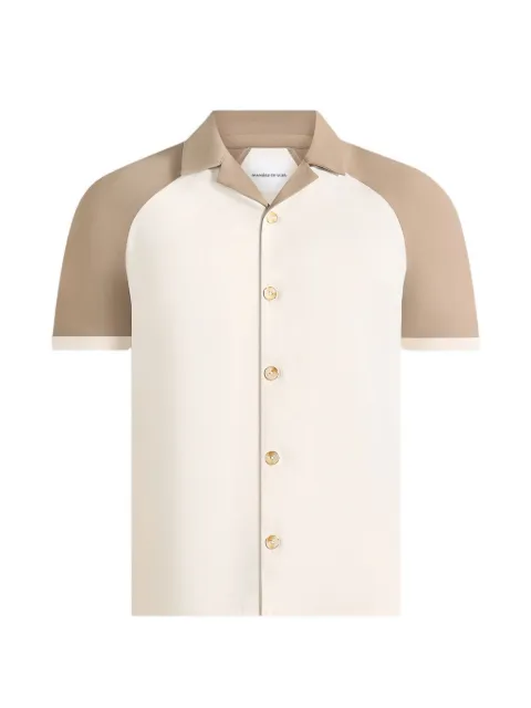 Manière De Voir Salim contrast raglan shirt