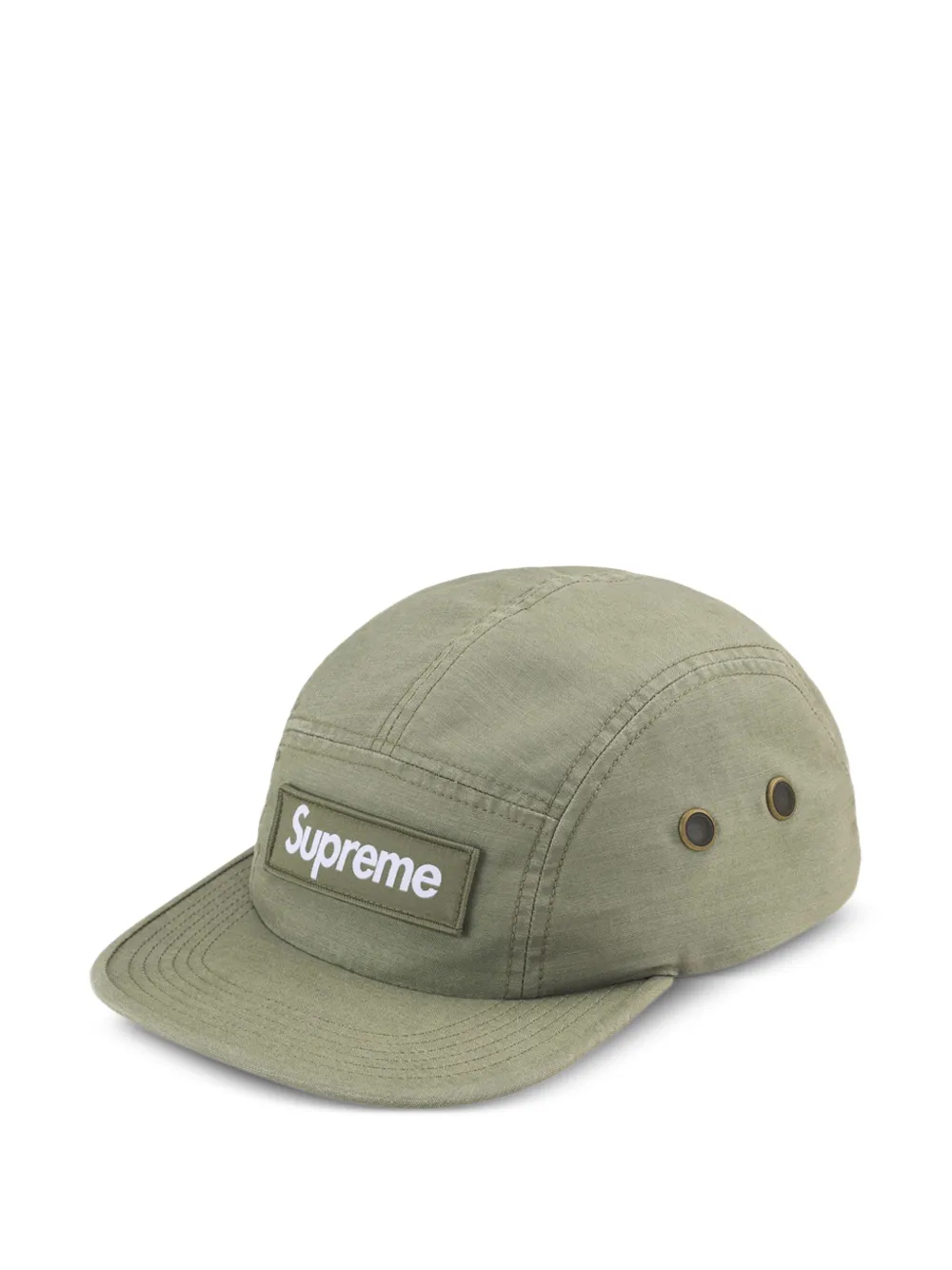 Supreme Zoo York Camp logo-patch cap - Verde