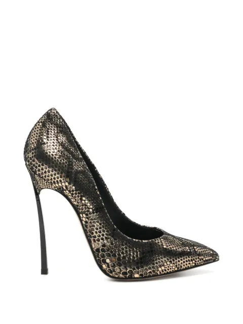 Casadei snake-effect pumps