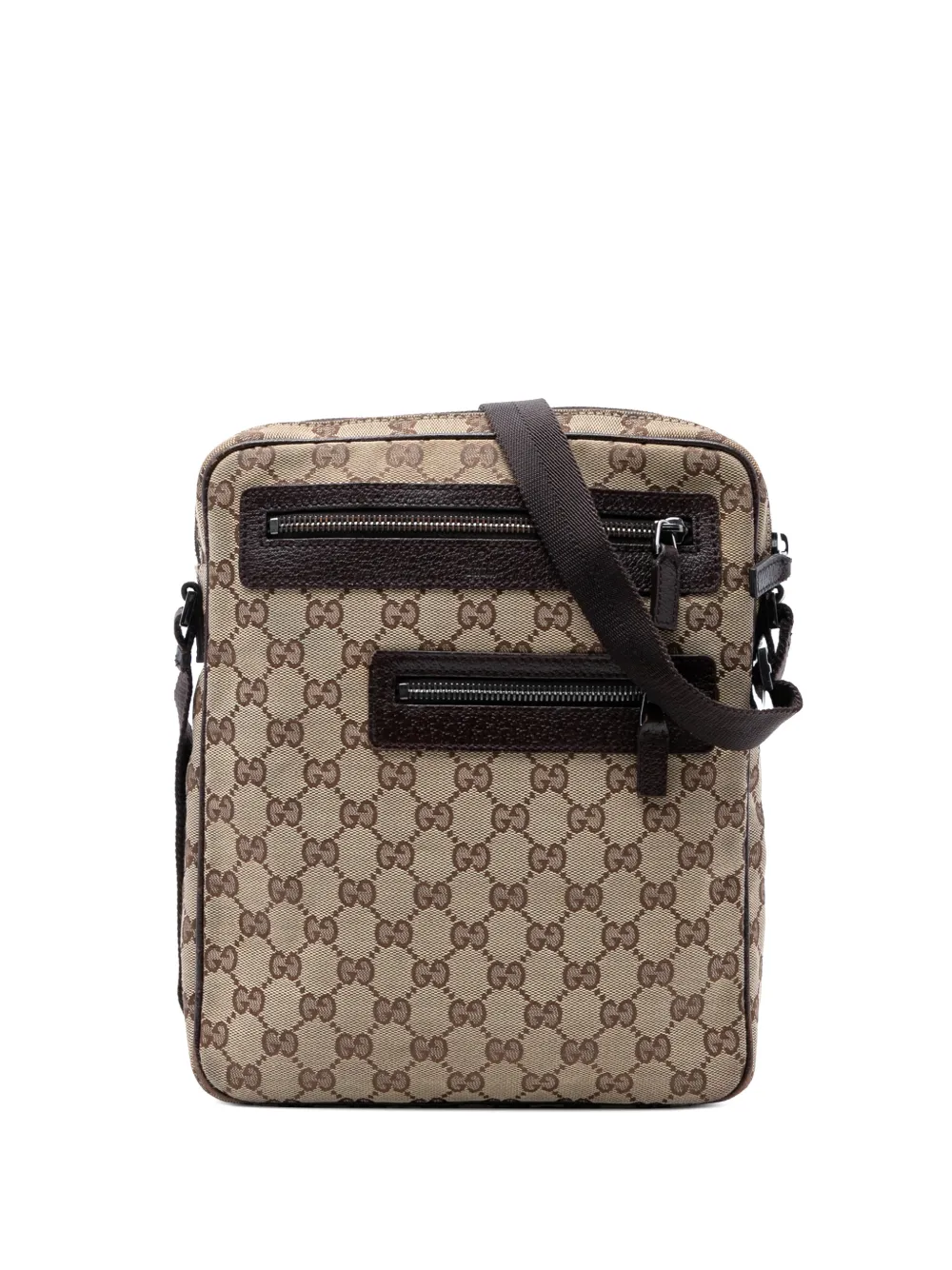 Gucci Pre-Owned 2000-2015 GG Canvas crossbody bag - Toni neutri