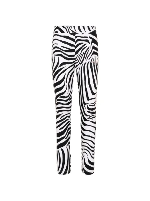 Balmain Kids zebra-print leggings