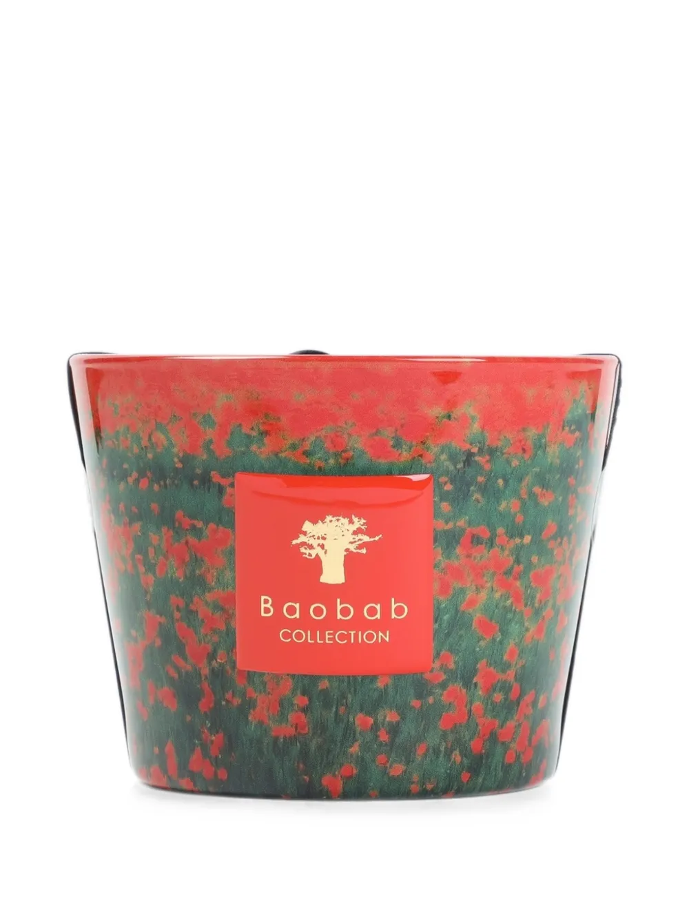 Baobab Collection ceramic candle - Verde