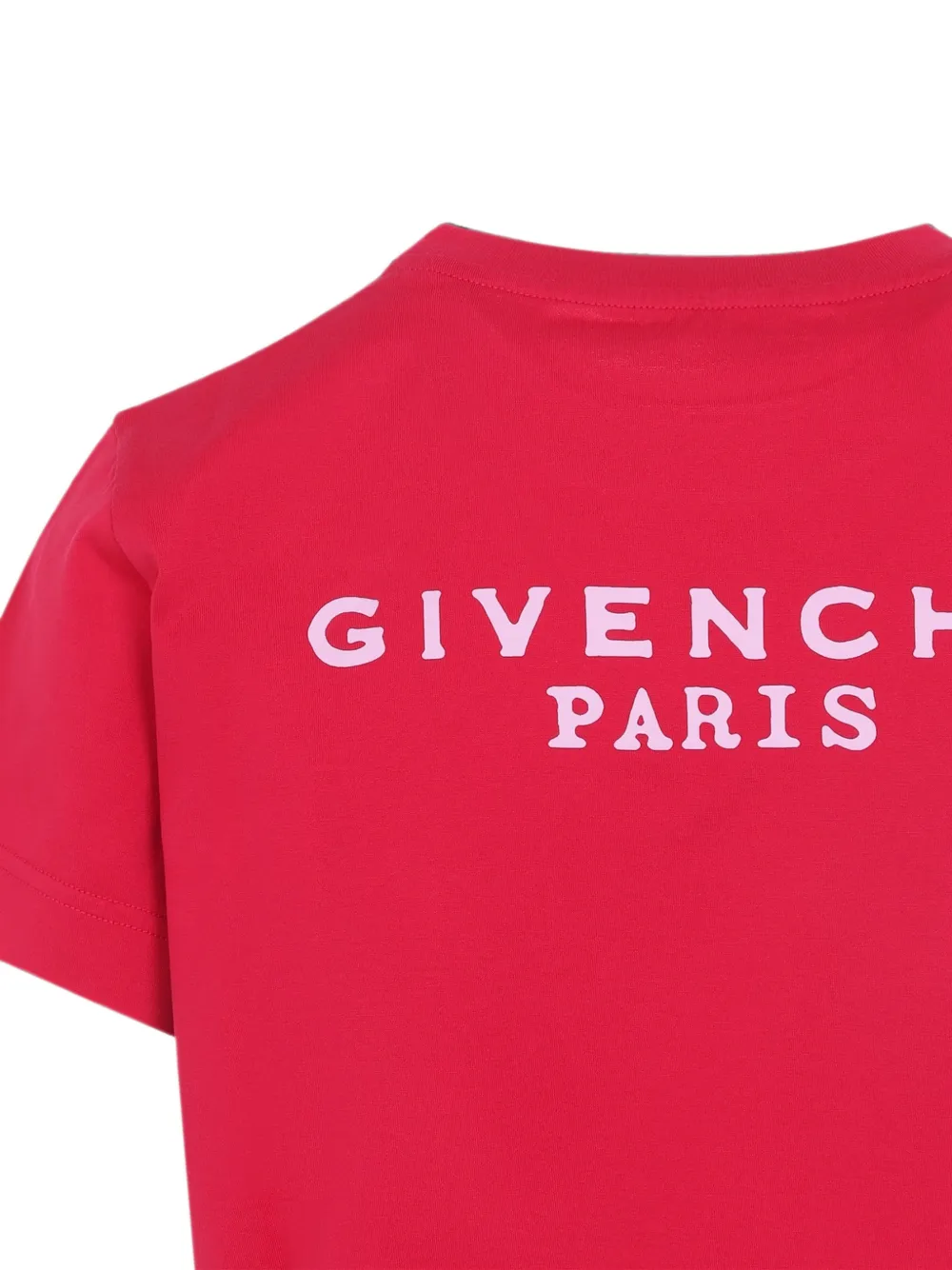 Givenchy Katoenen T-shirt met logoprint Roze