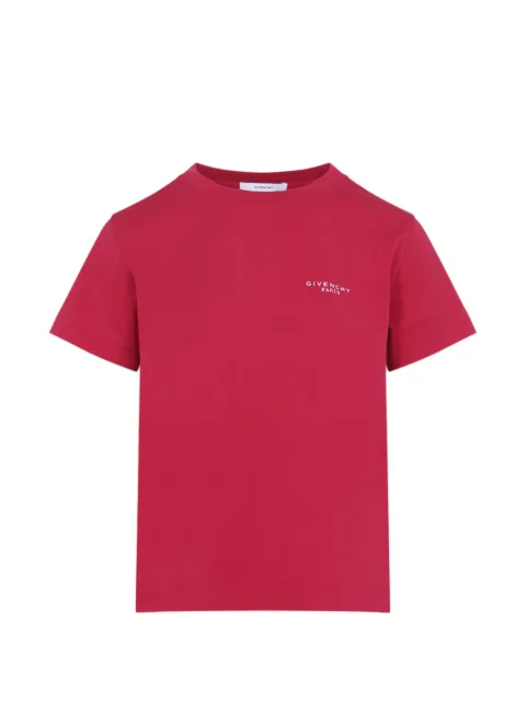 Givenchy playera slim de algodón con estampado Givenchy Paris