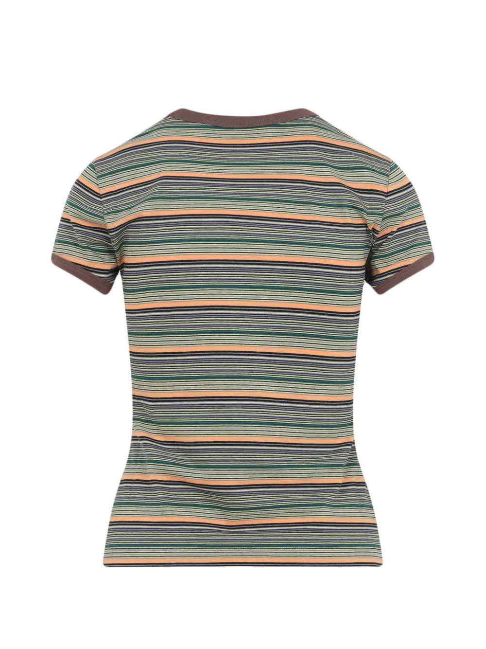 Marni T-shirt met geborduurd logo Groen