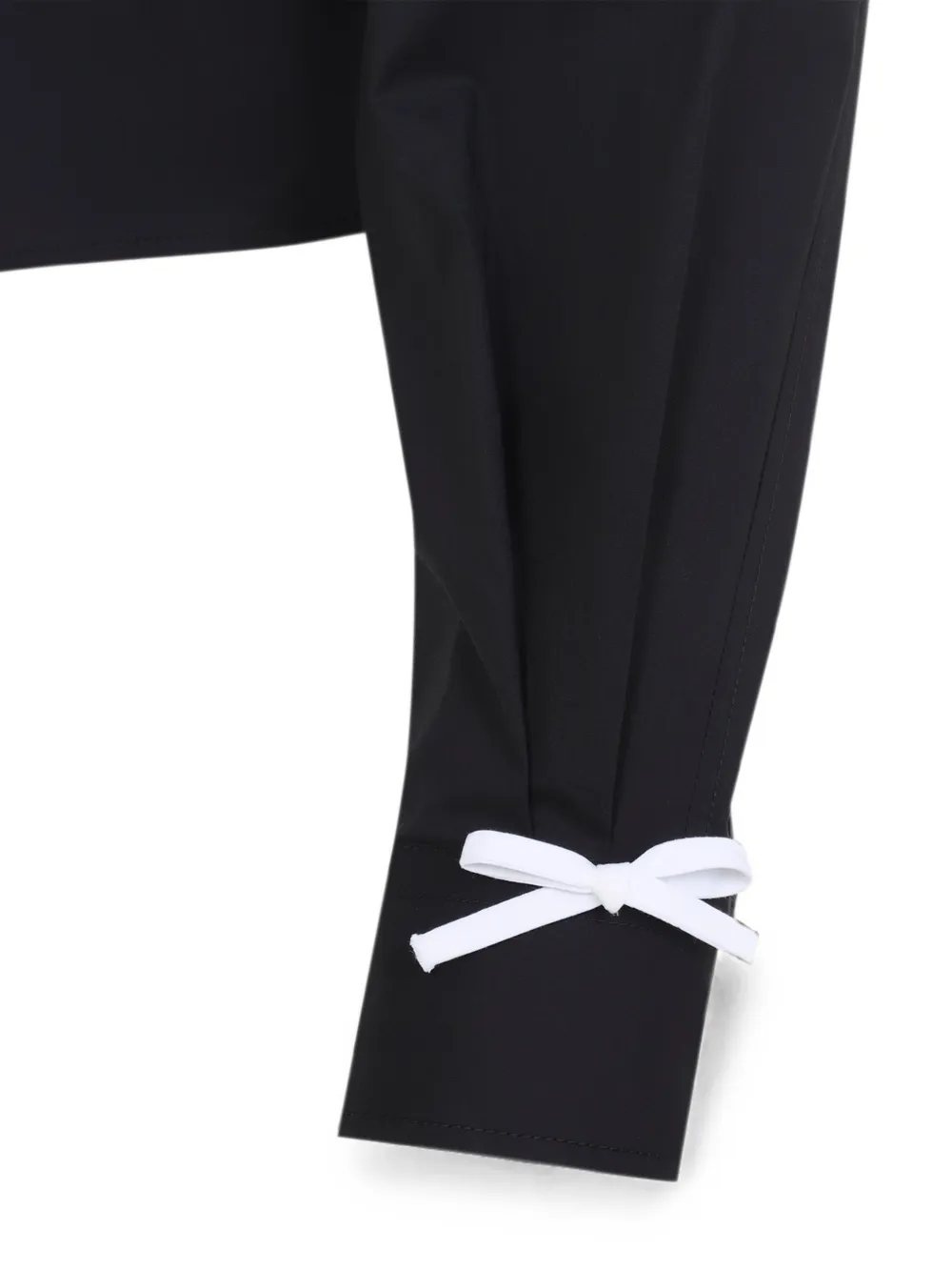 Moschino Jack met strikdetail Zwart