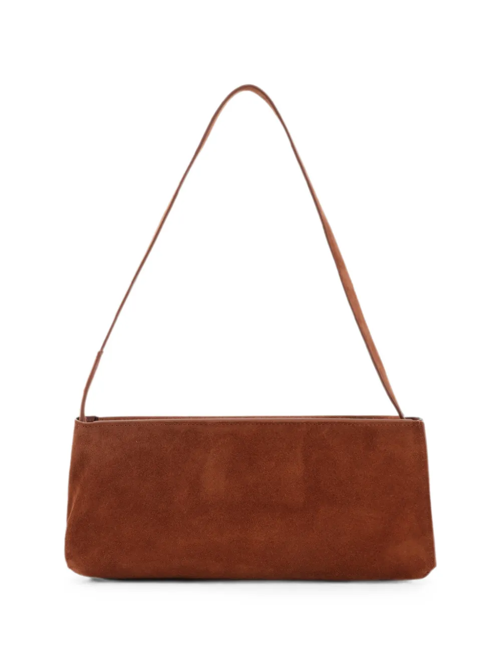 Marni Schoudertas met geborduurd logo Bruin