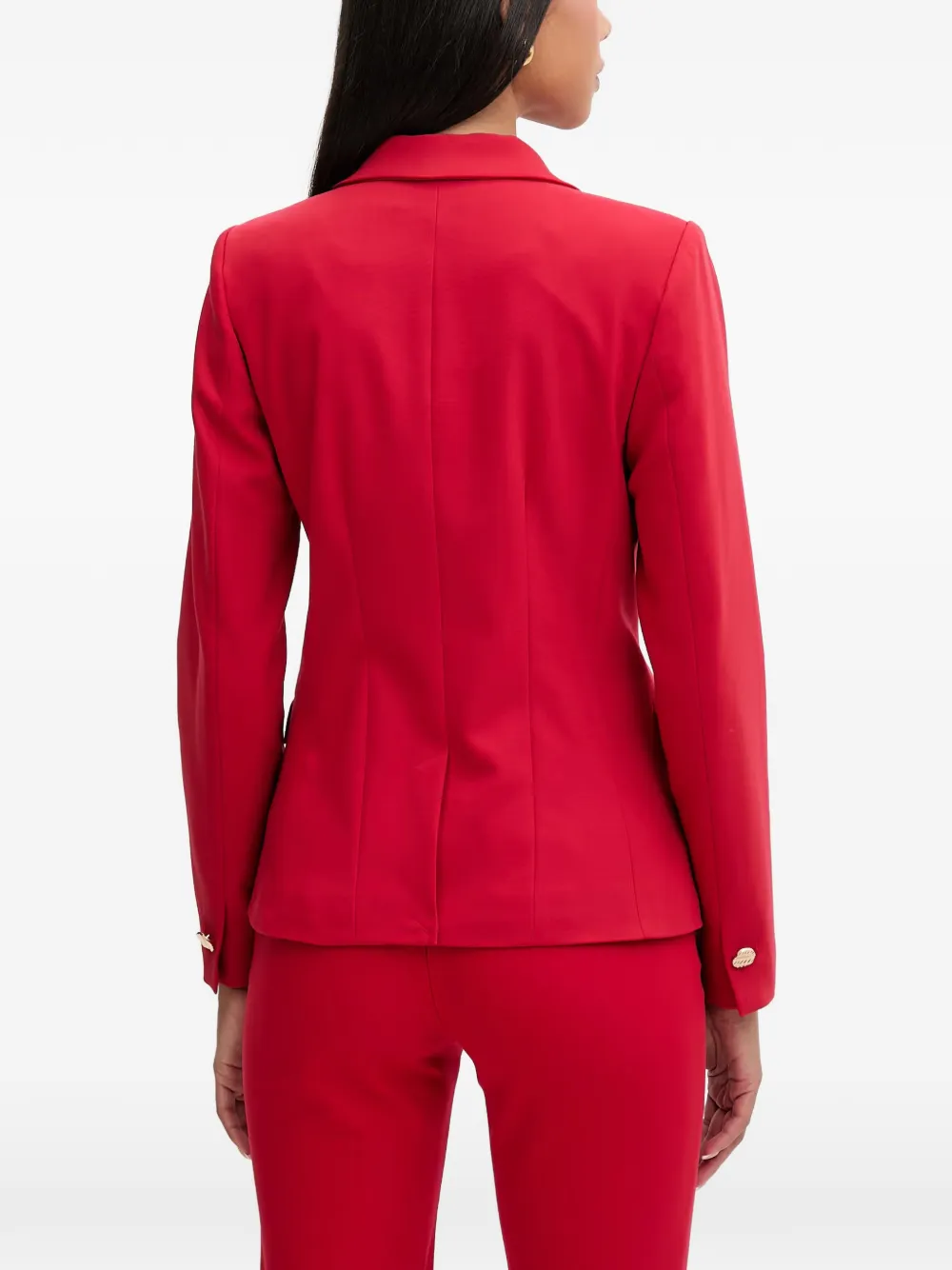 Morgan Blazer met dubbele rij knopen Rood
