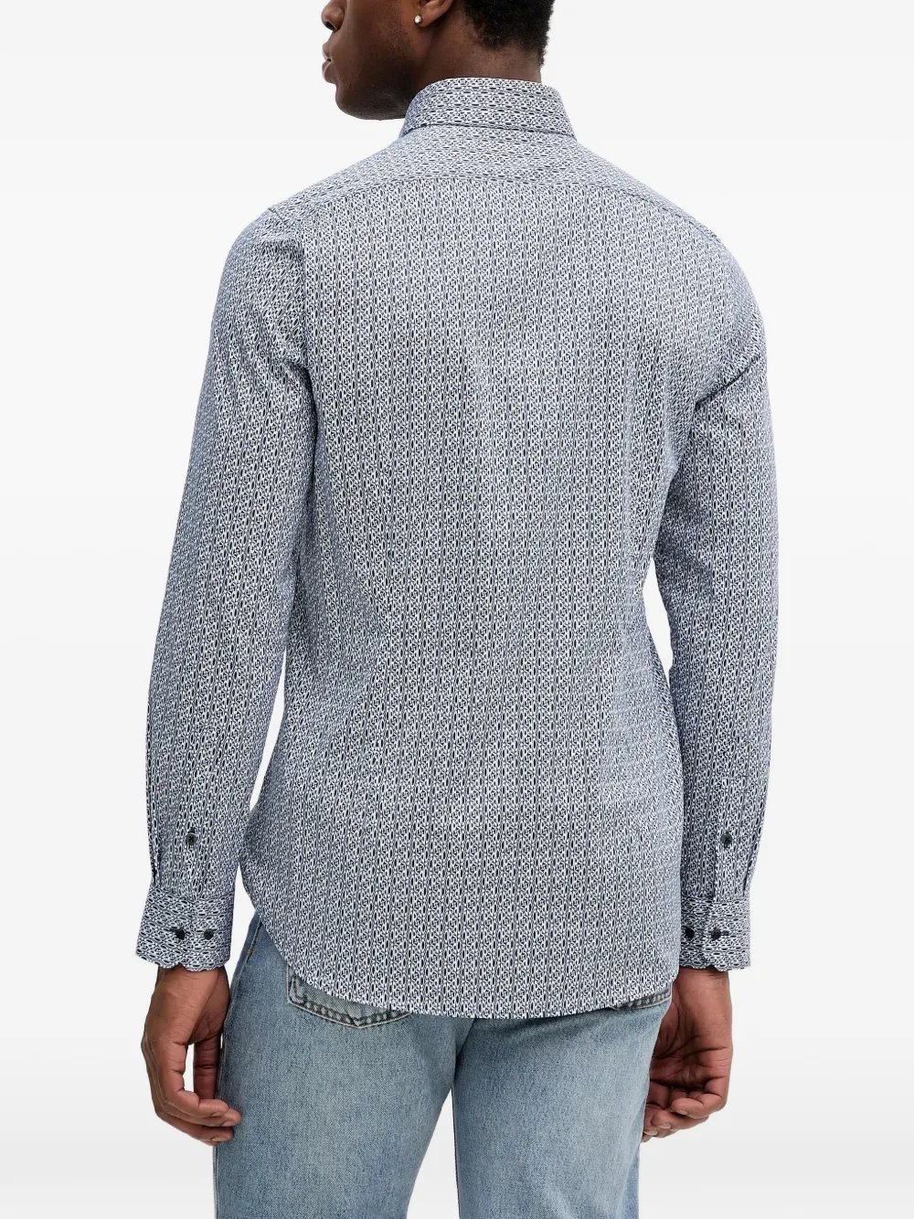 Michael Kors Overhemd met print Blauw