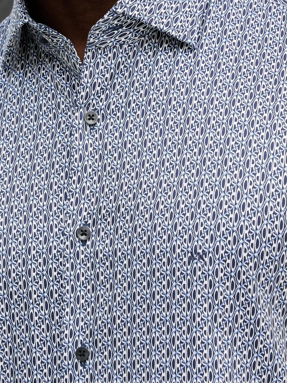 Michael Kors Overhemd met print Blauw