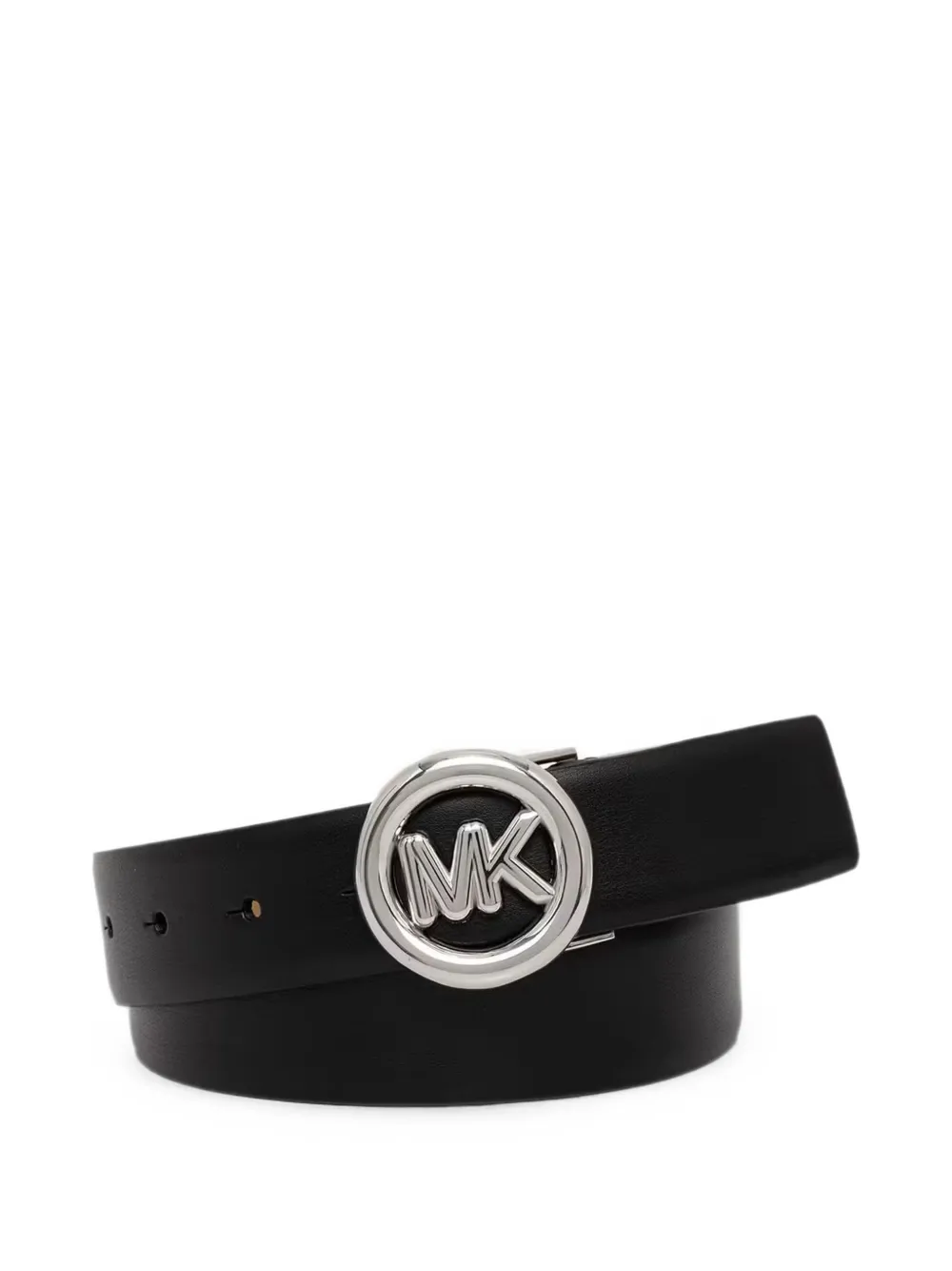 Michael Michael Kors logo-buckle leather belt - Nero