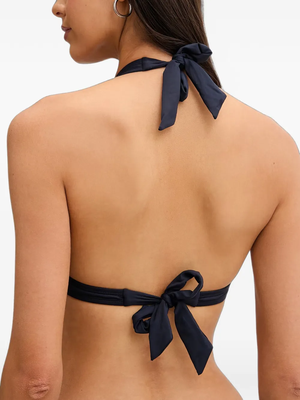 Michael Kors Bikinitop met logoprint Blauw