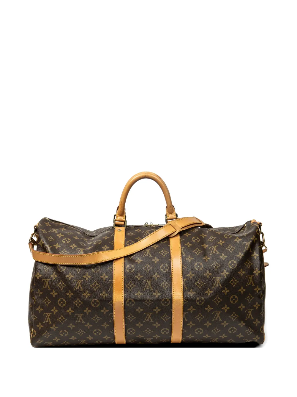 Louis Vuitton Pre-Owned 55 Keepall travel bag - Marrone