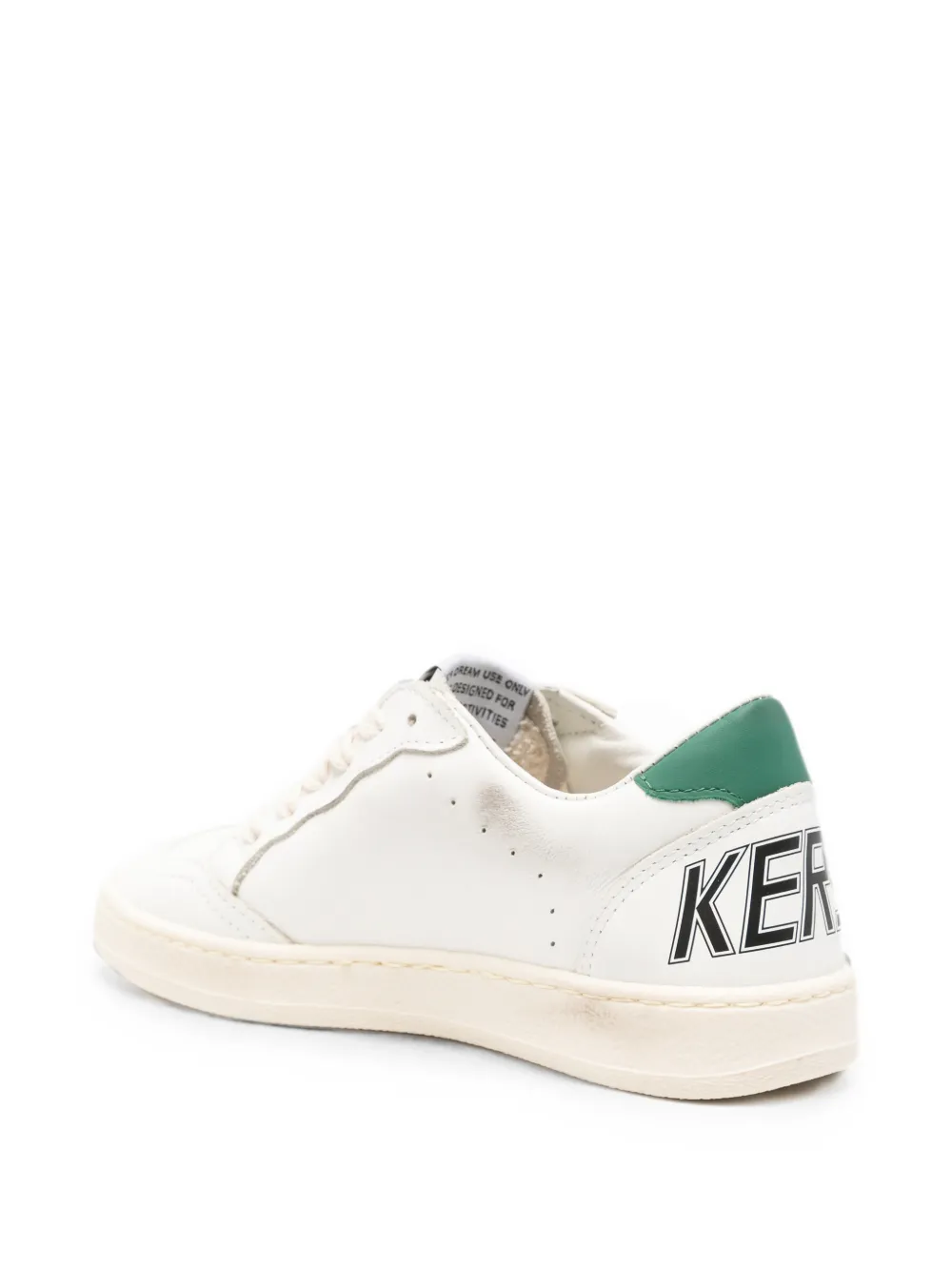Golden Goose Kids Ball Star-patch sneakers Wit