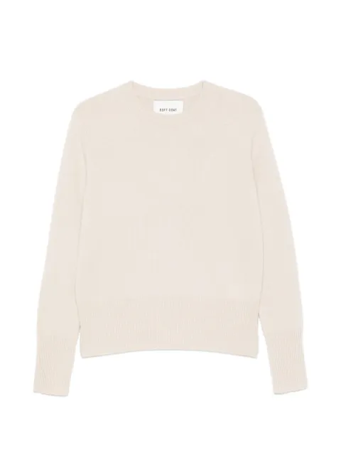 Soft Goat tröja med ribbad kant