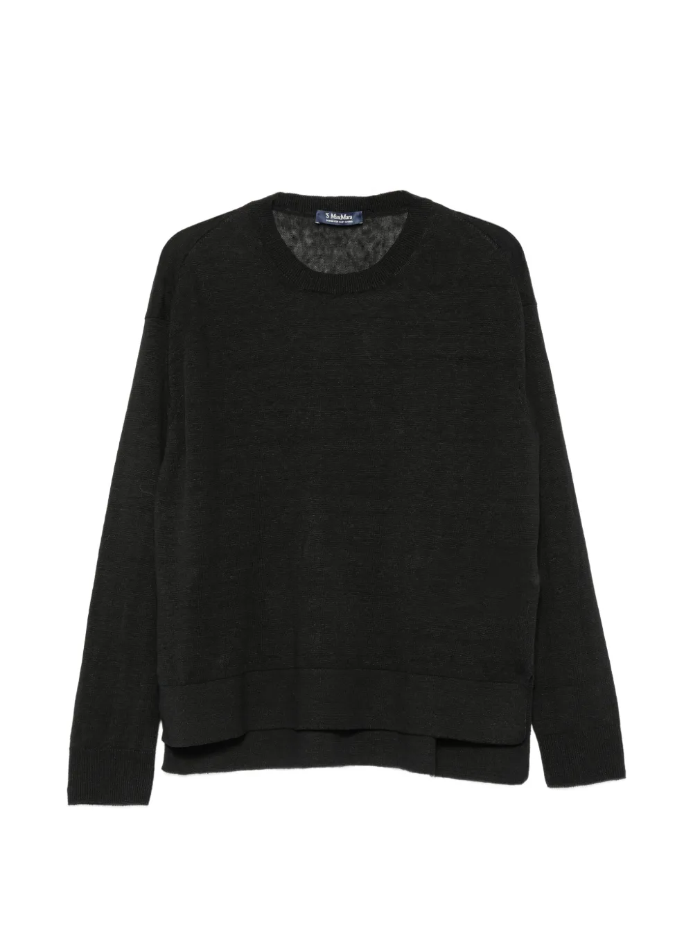 'S Max Mara fine-knit sweater - Black