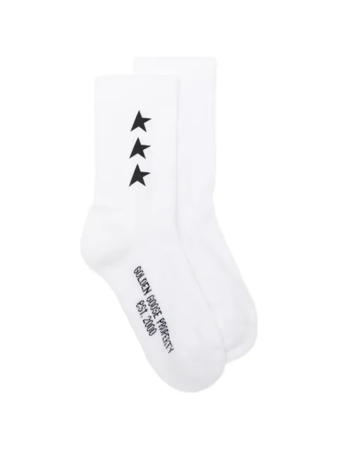 Golden Goose Kids star-print socks