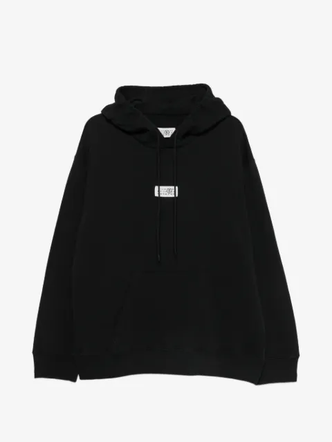 Maison Margiela hoodie con parche del logo