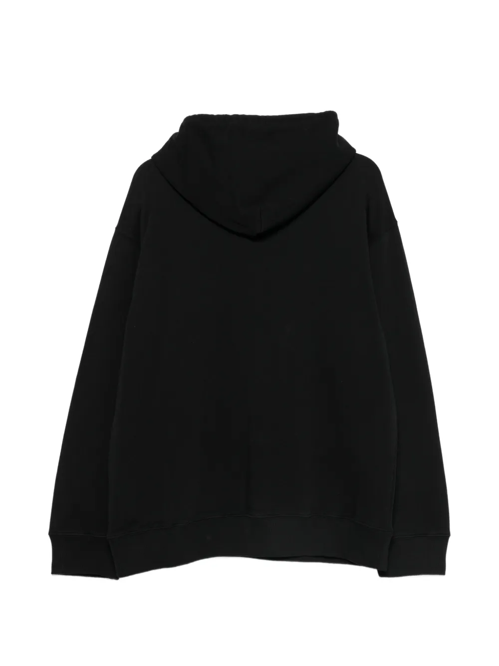 Maison Margiela Hoodie met logopatch Zwart