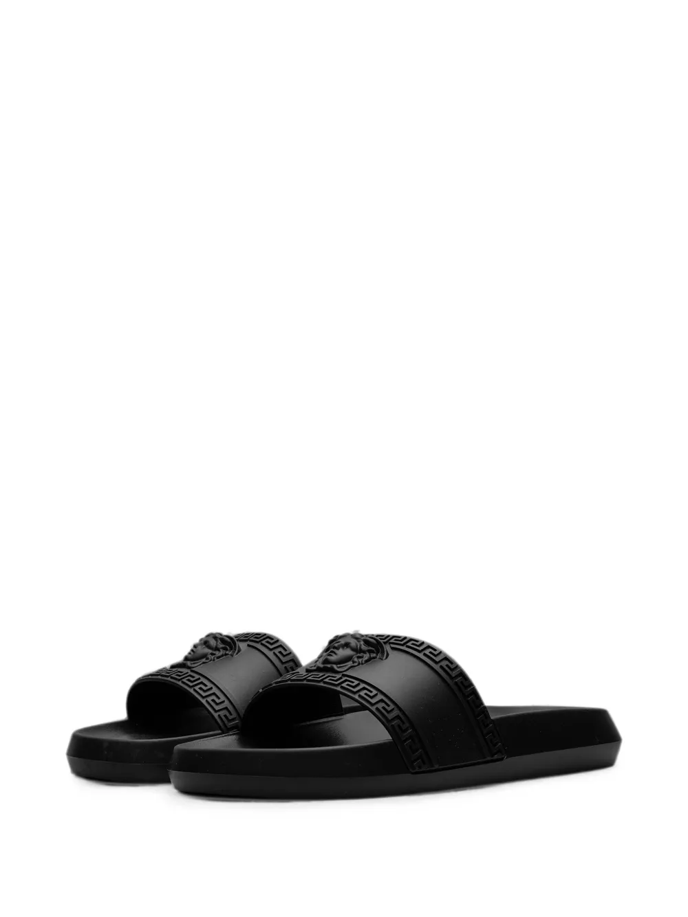 Versace Palazzo Medusa Head slides Zwart