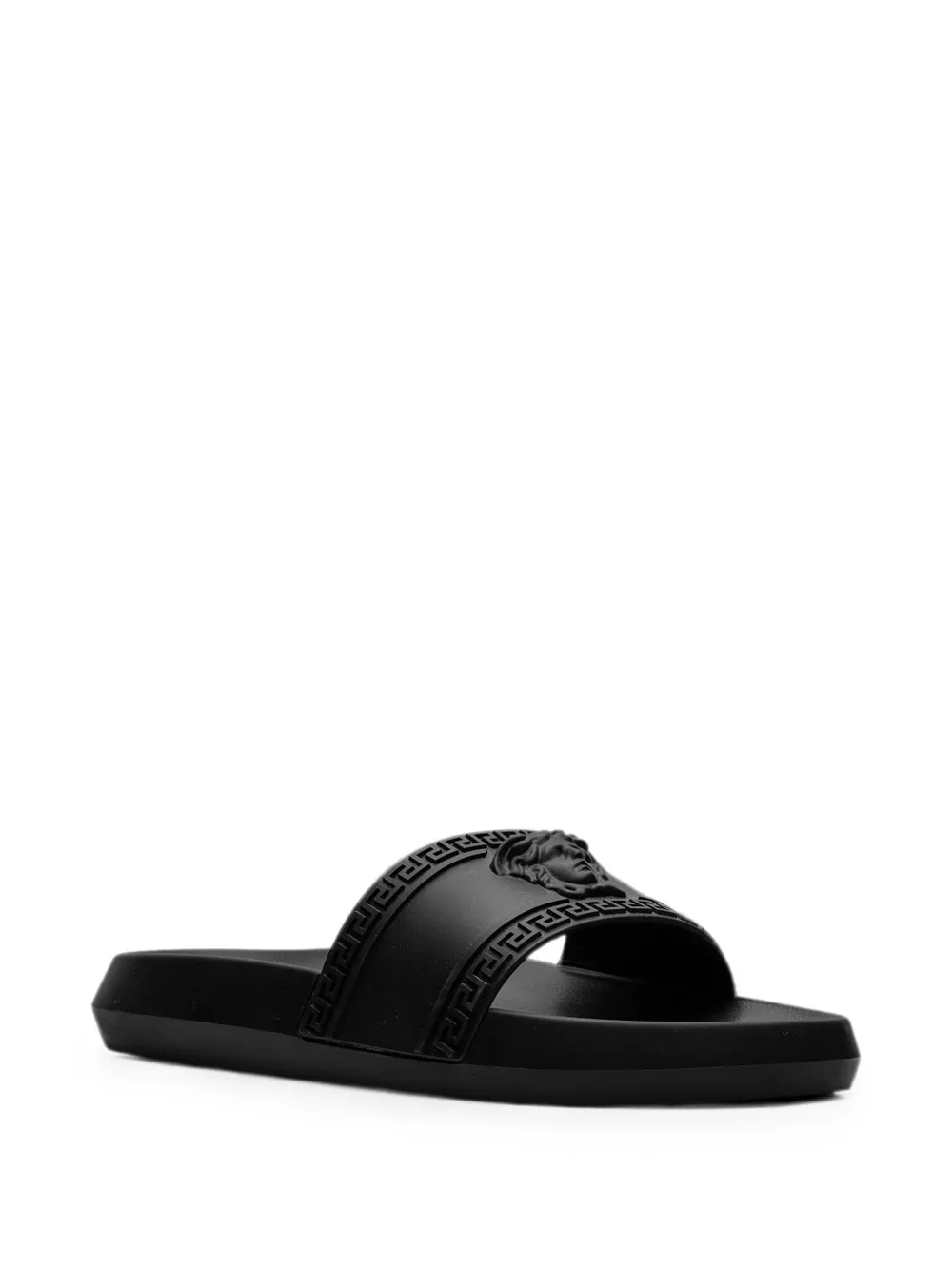 Versace Palazzo Medusa Head slides Zwart