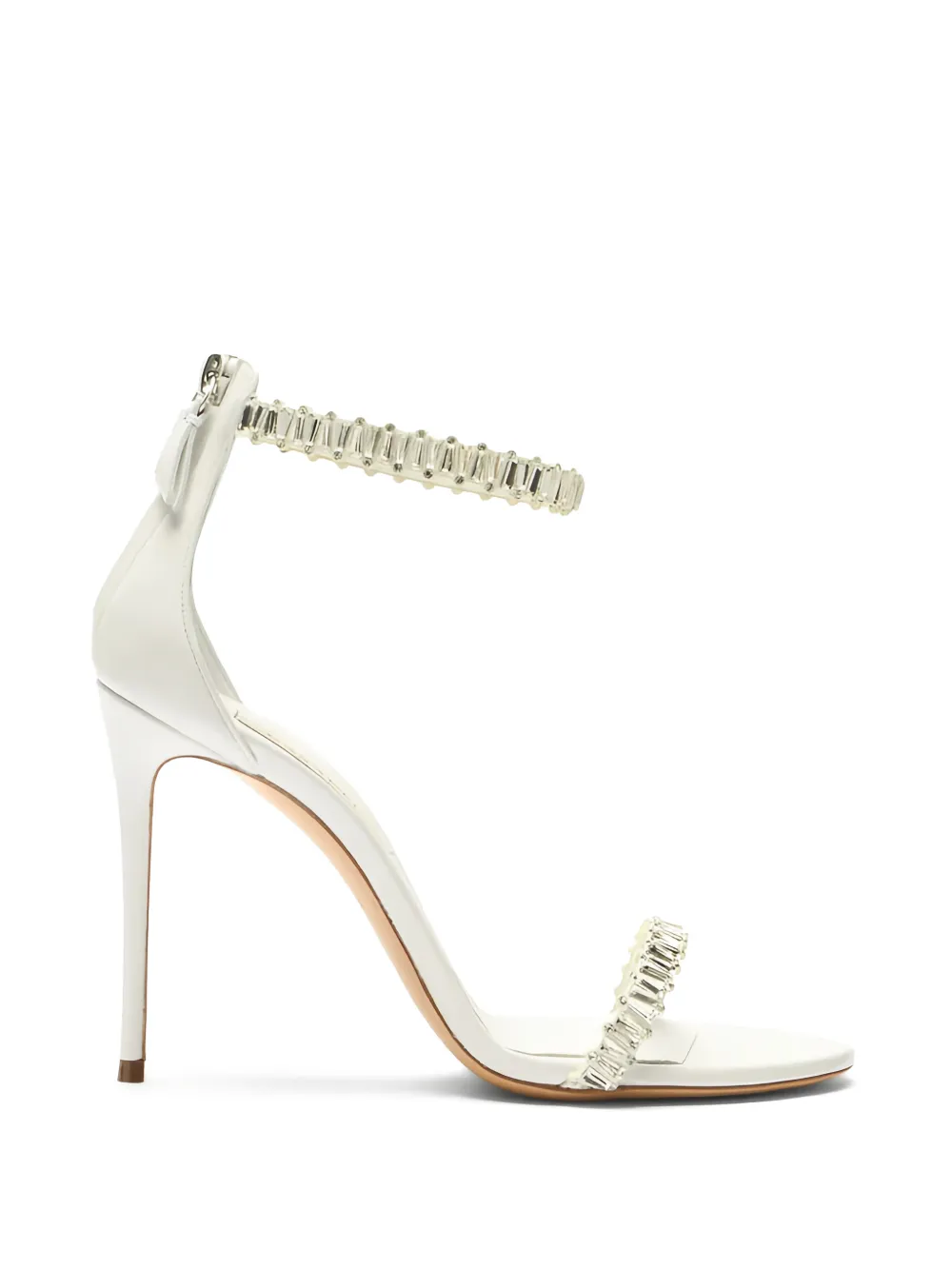 Casadei Julia Heaven sandalen verfraaid met kristallen Wit