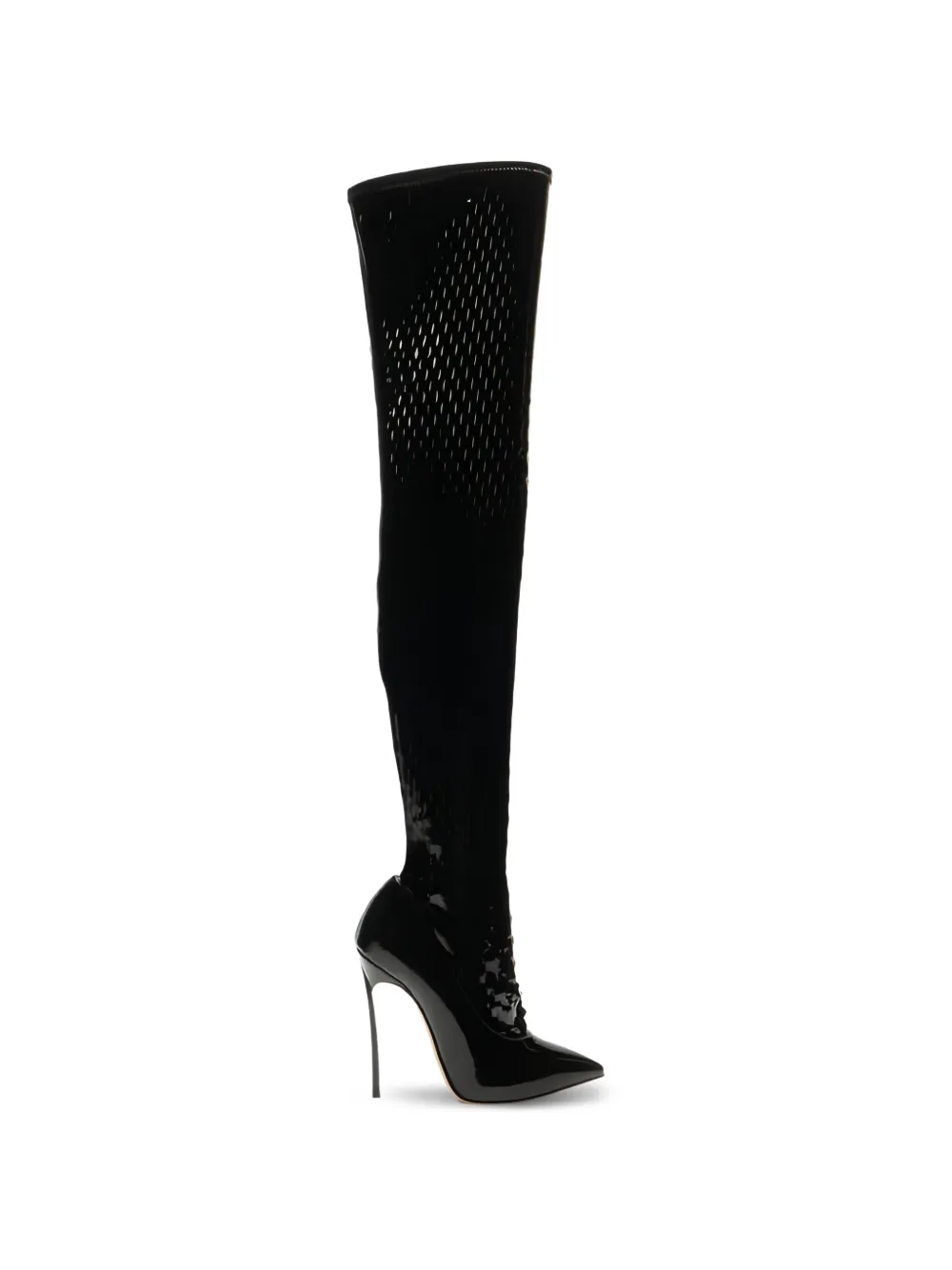 Casadei Ultravox Over The Knee Zwart