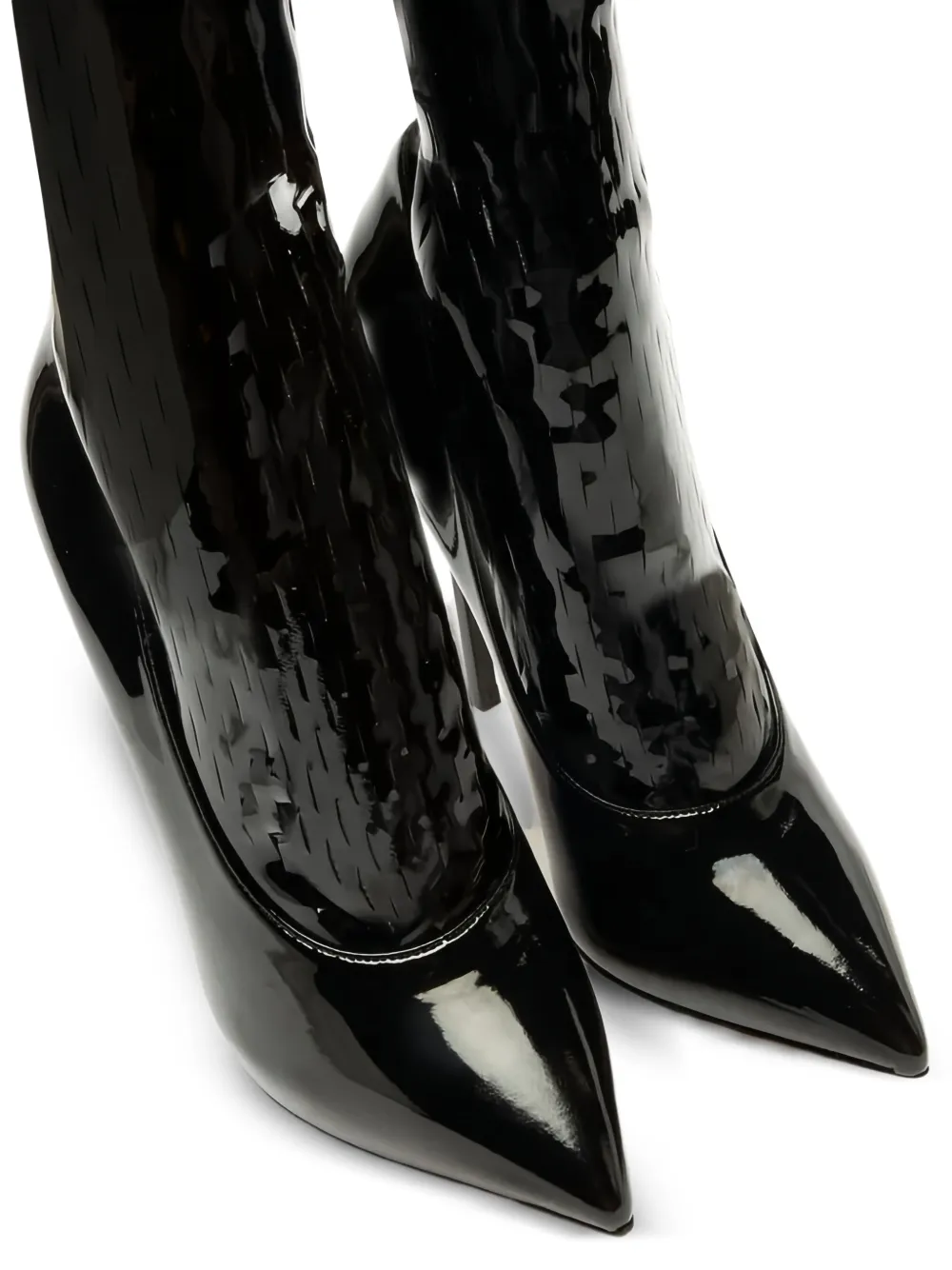 Casadei Ultravox Over The Knee Zwart