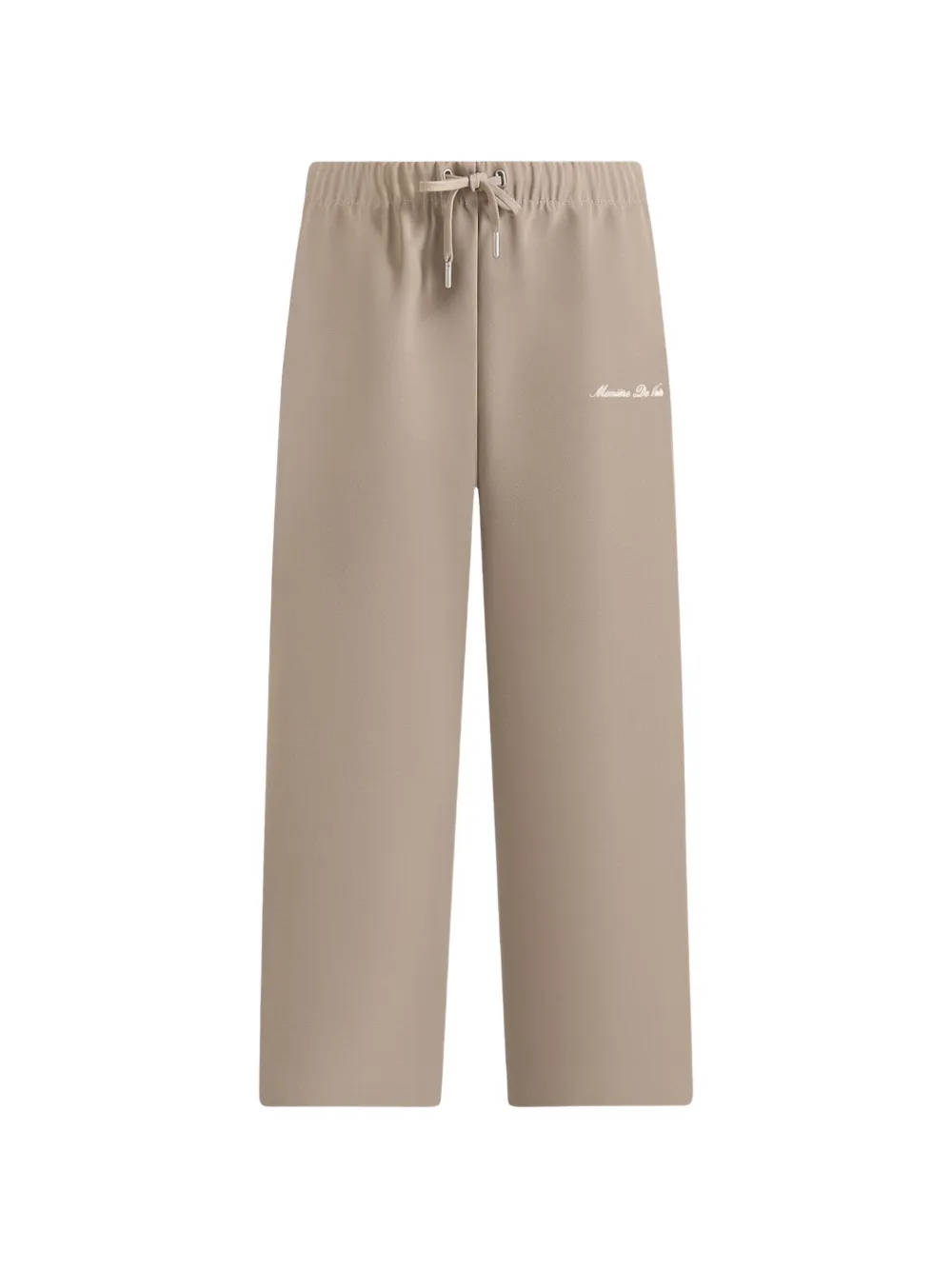Manière De Voir signature piped track pants taupe - Toni neutri