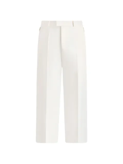 Manière De Voir Joseph in off-white regular-fit tailored trousers