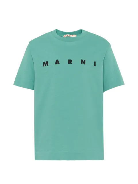 Marni Kids logo-print T-shirt