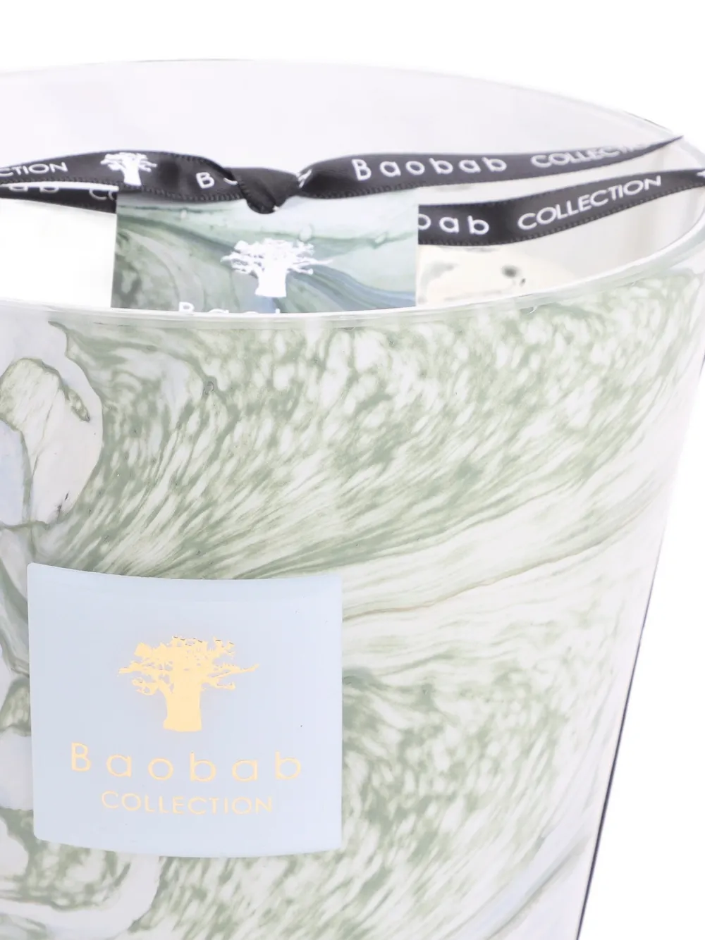  Baobab Collection Vela Con Efecto Jaspeado - Verde 