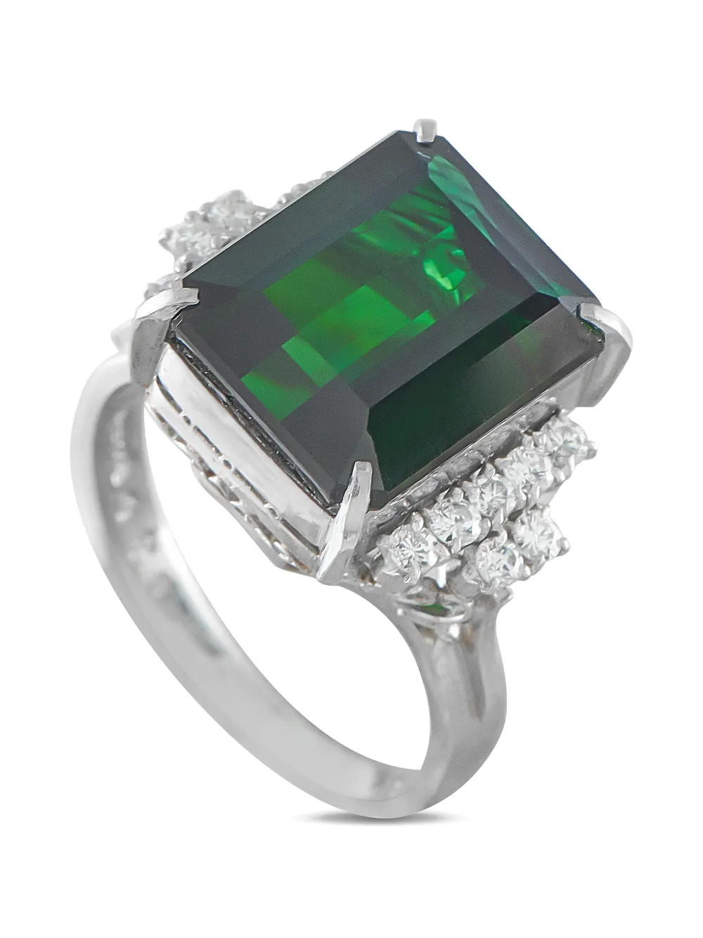 LB Exclusive tourmaline and diamond ring - Argento