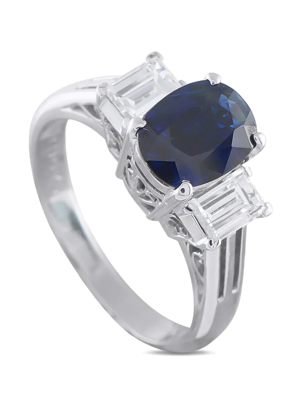 LB Exclusive sapphire and diamond ring - Argento
