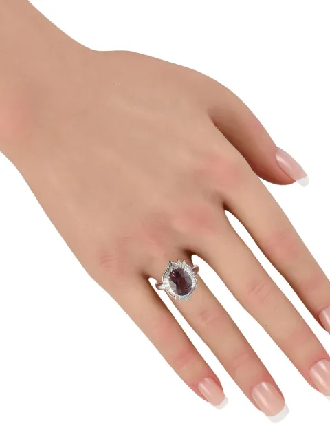 LB Exclusive spinel and diamond ring