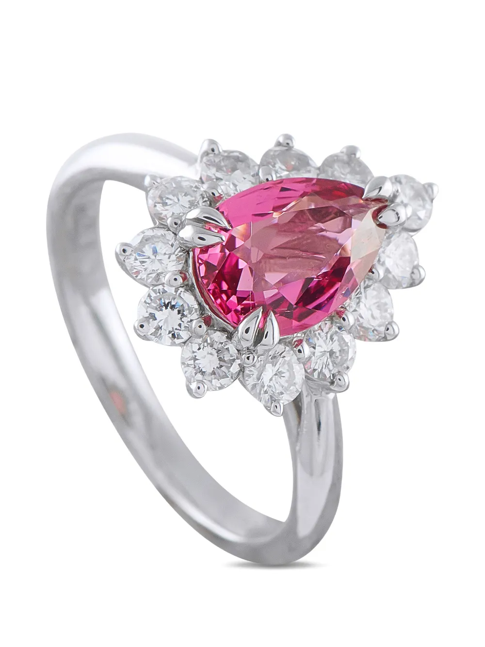 LB Exclusive spinel diamond ring - Argento