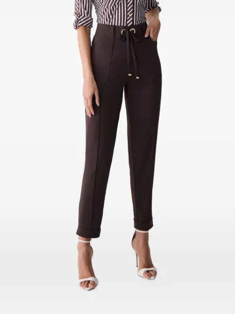 One Up Calça slim com ajuste no cós