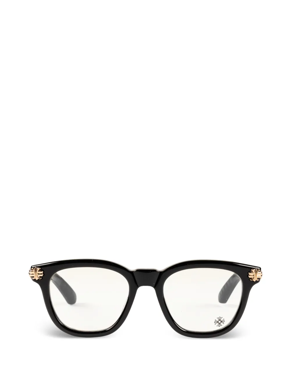 Chrome Hearts Smoke Show square-frame glasses - Schwarz