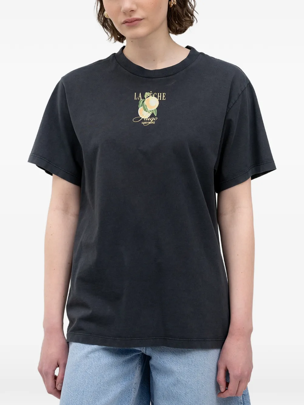 HUGO graphic-print T-shirt - Schwarz