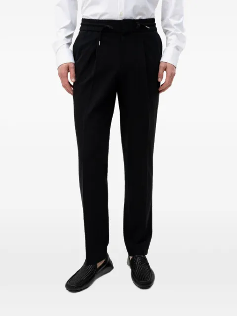 HUGO drawstring pleated trousers