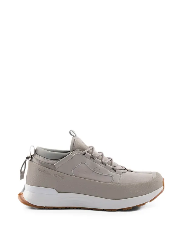 Canada Goose Glacier Logo-debossed Panelled Sneakers in Neutrals