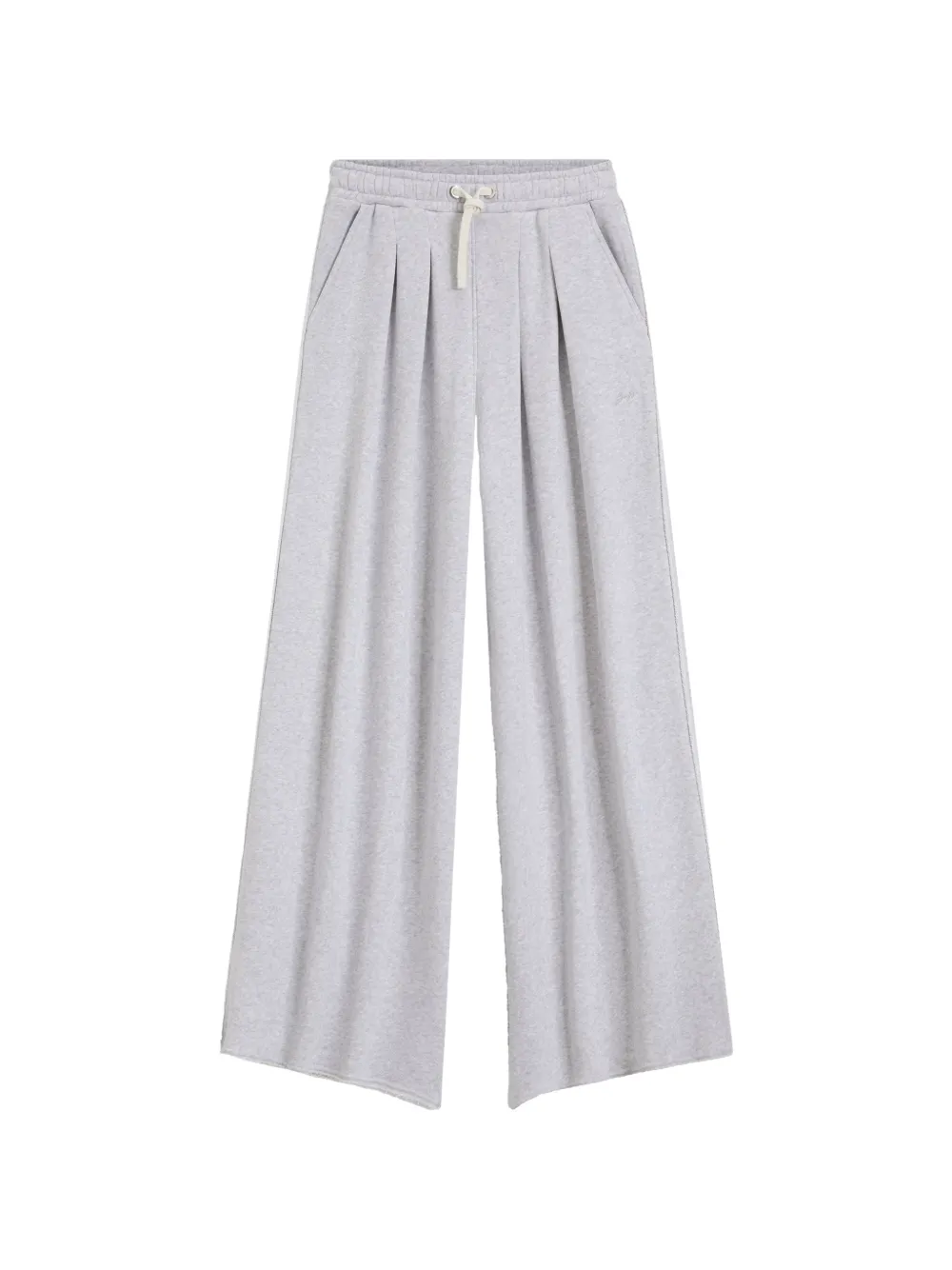 BOSS Pantaloni sportivi plissettati - Grigio