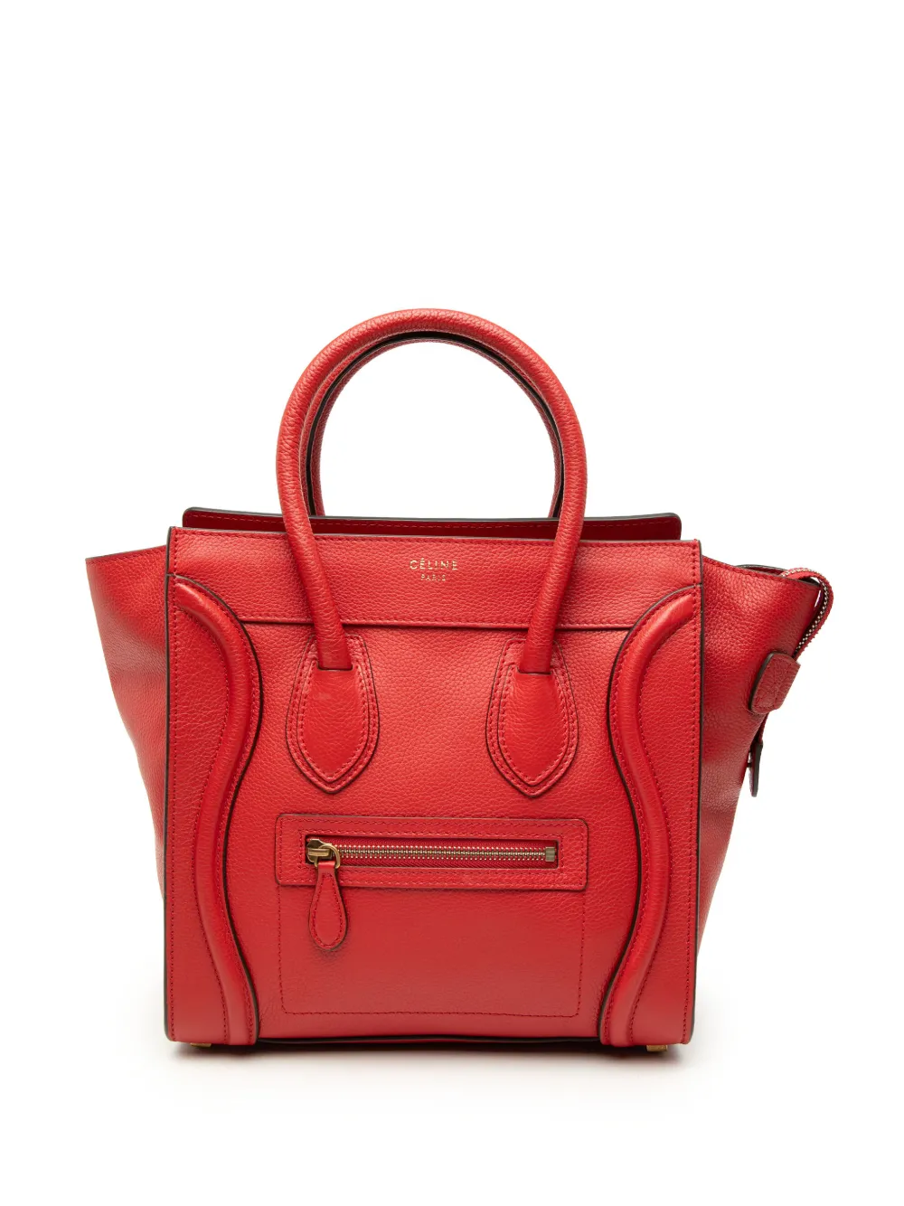 Celine Pre-Owned 2013 Micro Calfskin Luggage tote bag - Red