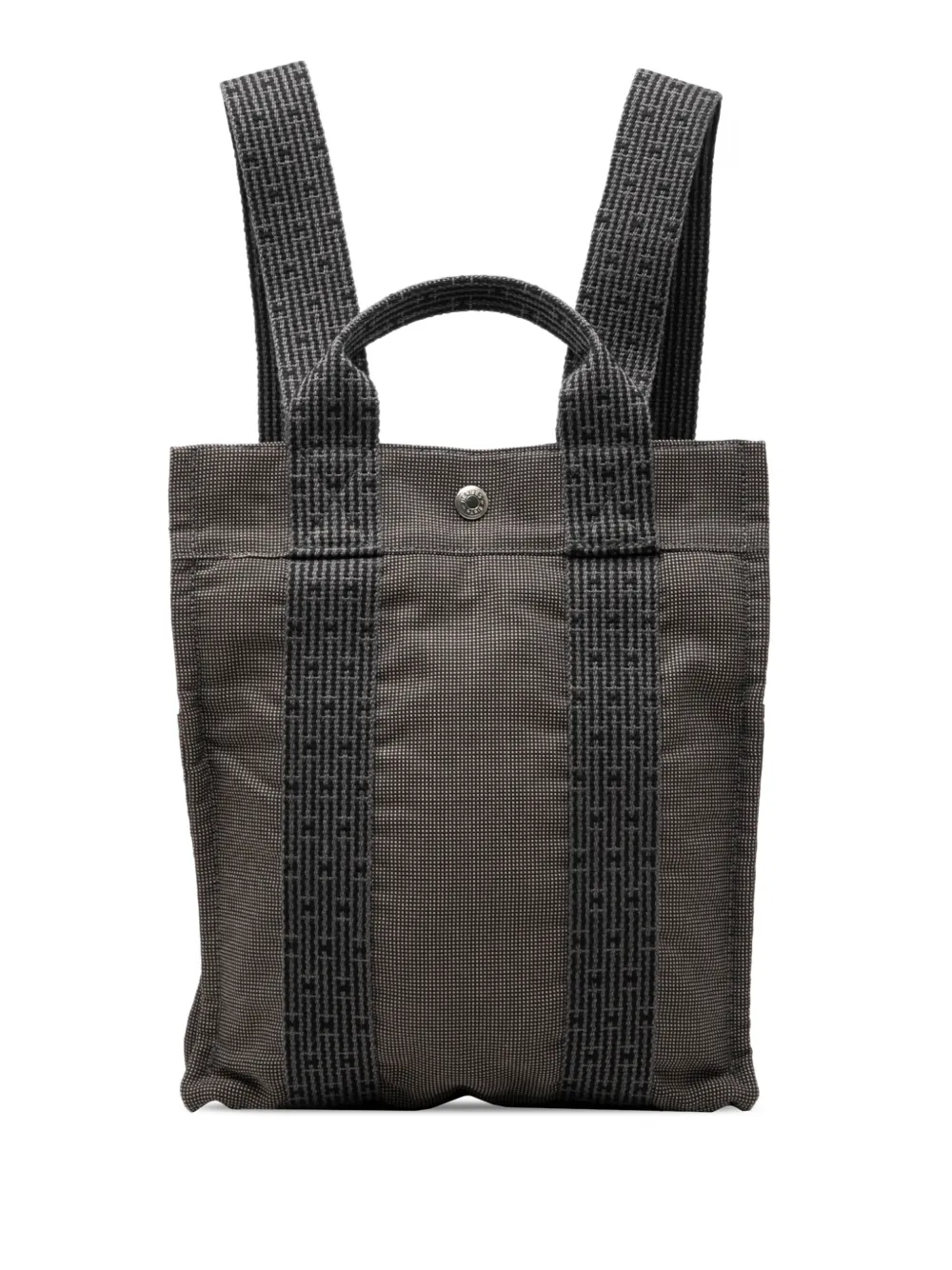 Hermès Pre-Owned 1990-2010 Canvas Herline PM backpack - Grigio