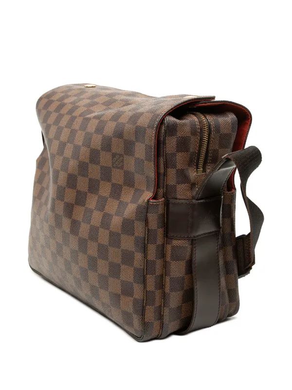 メンズ LOUIS VUITTON ナヴィグリオ ダミエ エベヌ ショルダーバッグ