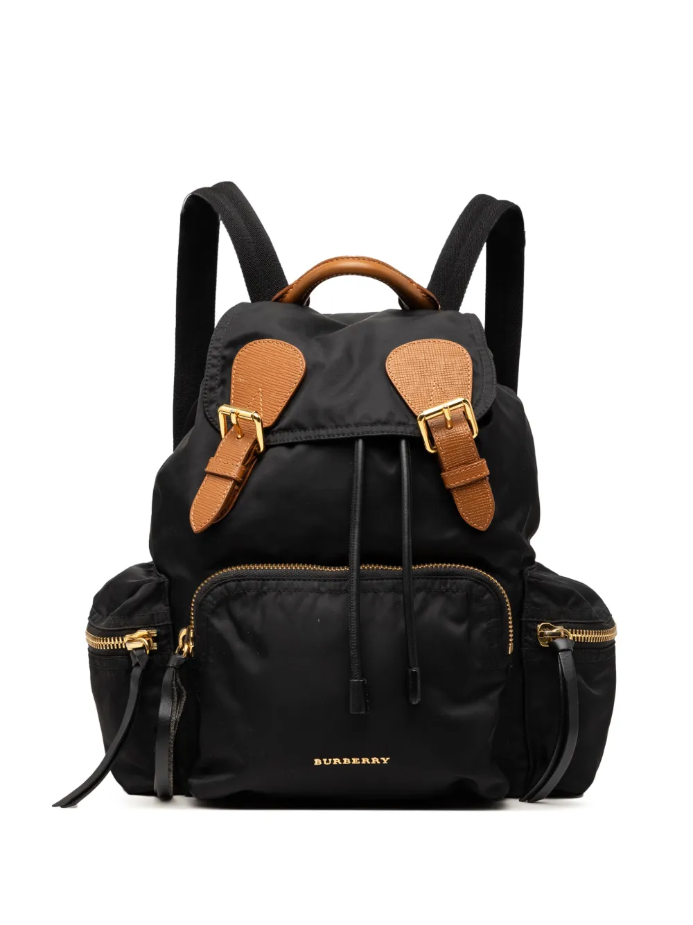 Burberry Pre-Owned 2000-2017 Medium Nylon Runway backpack - Black