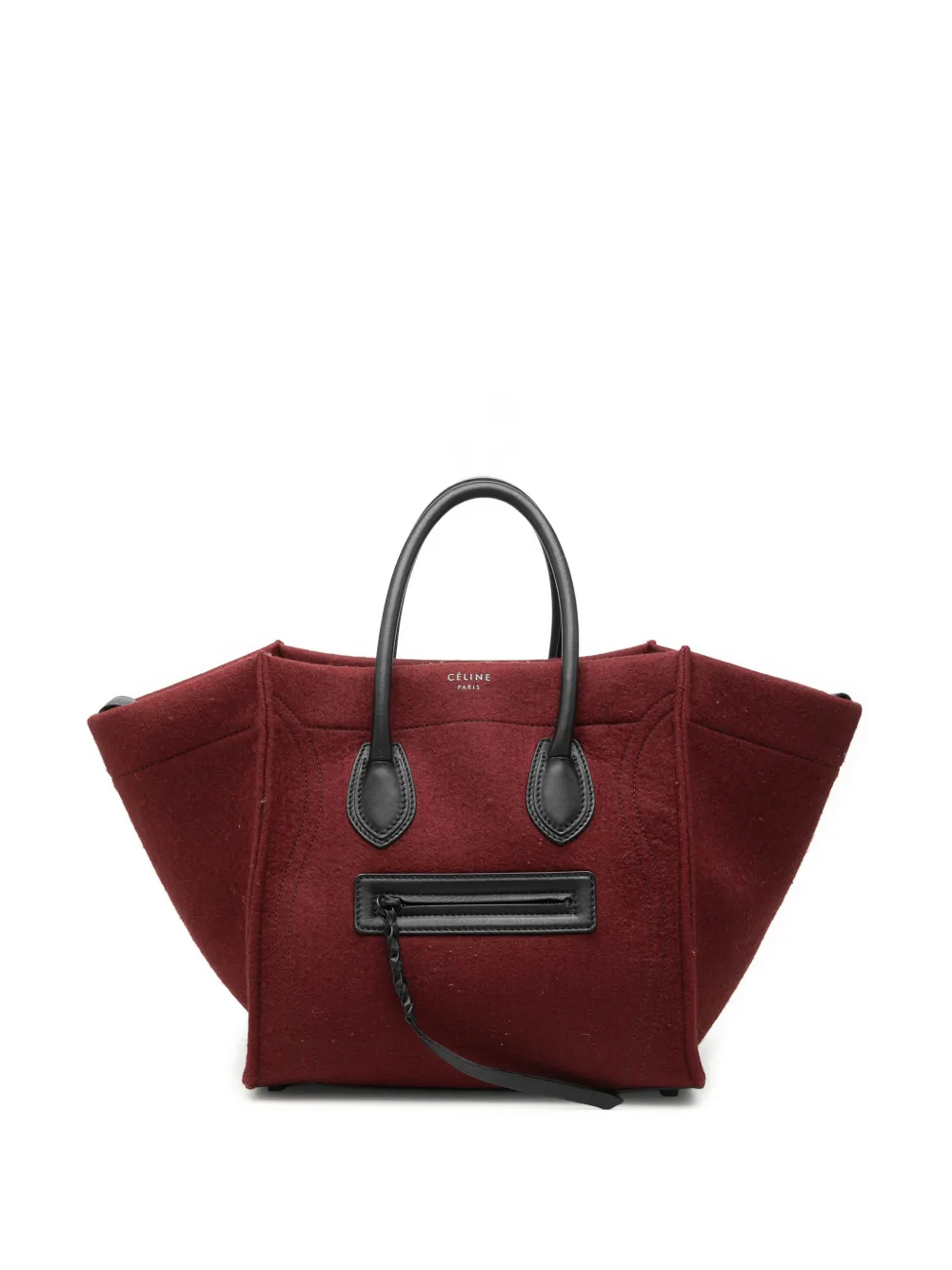 Celine Pre-Owned 2012 Medium Felt Phantom Luggage tote bag - Rosso