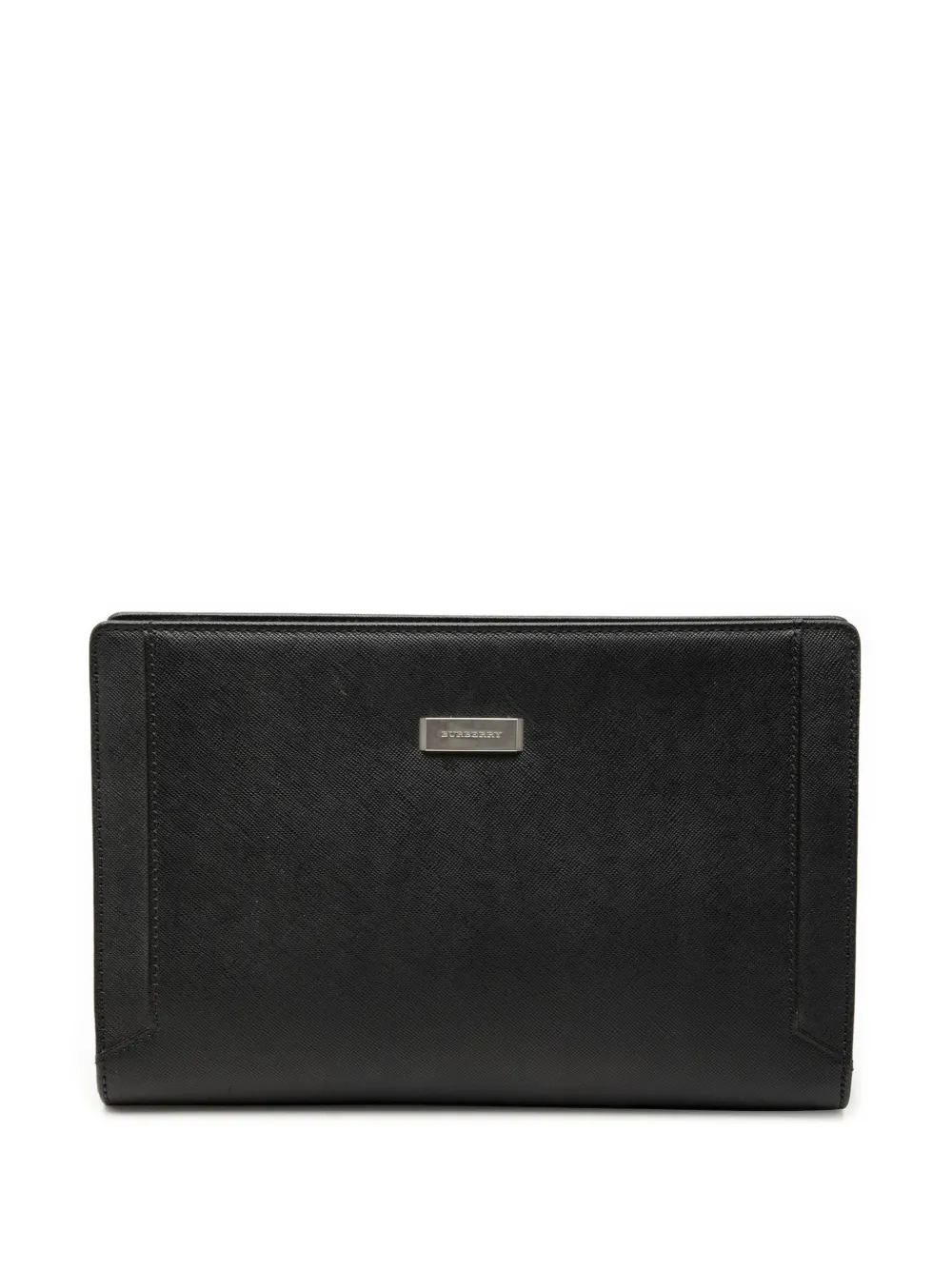Burberry Pre-Owned 2000-2017 Leather clutch bag - Nero