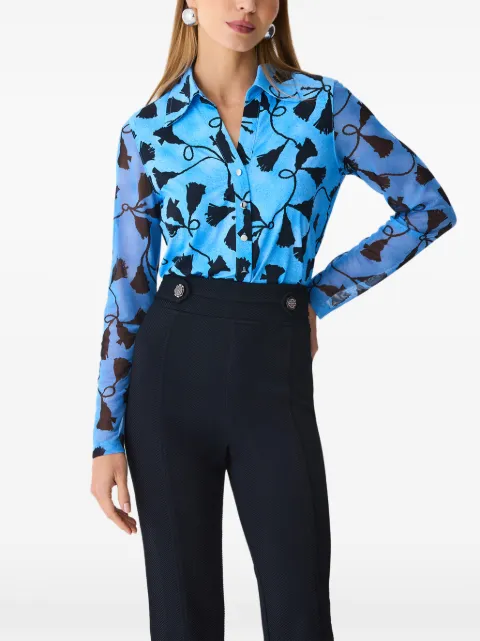 One Up Camisa Fabia mangas longas com tassel
